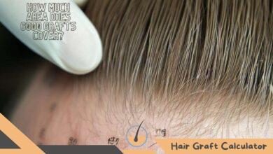 How Much Area Does 6000 Grafts Cover